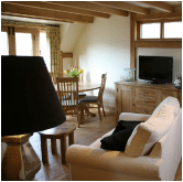 Room wideshot Cottage interior